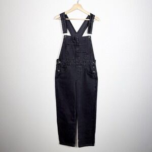 Free People Ziggy Denim Overall Size Small We The Free Jeans Mineral Black